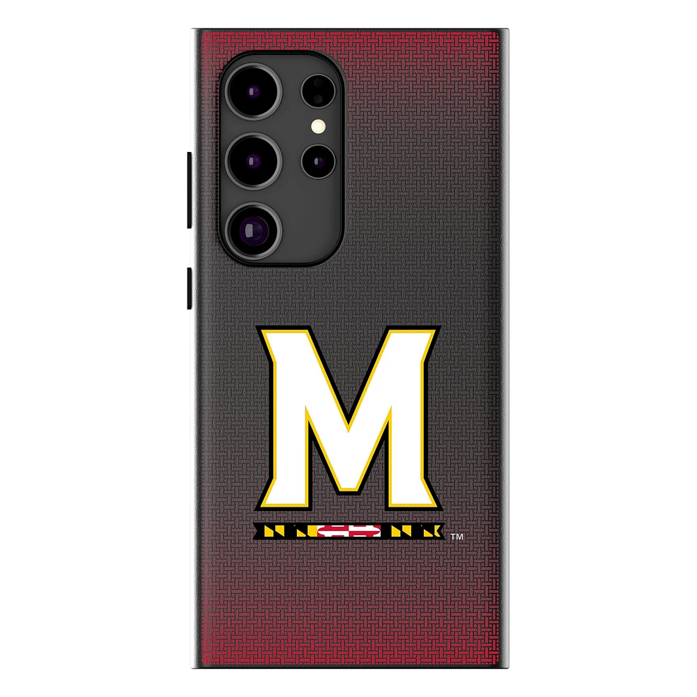 Keyscaper Maryland Terrapins Linen Galaxy Magnetic Bump Case