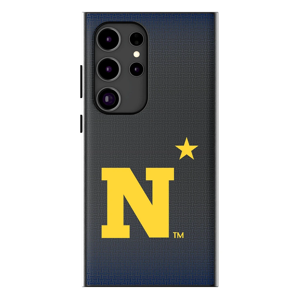 Keyscaper Navy Midshipmen Linen Galaxy Magnetic Bump Case