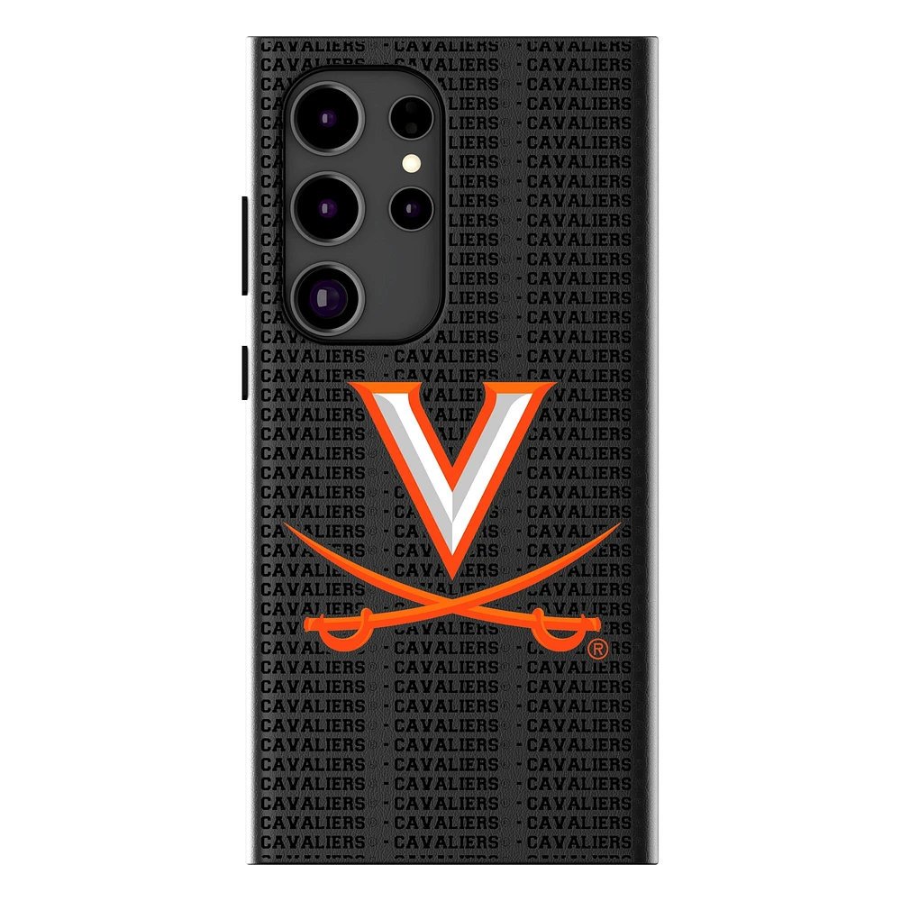 Keyscaper Virginia Cavaliers Text Backdrop Magnetic Bump Case