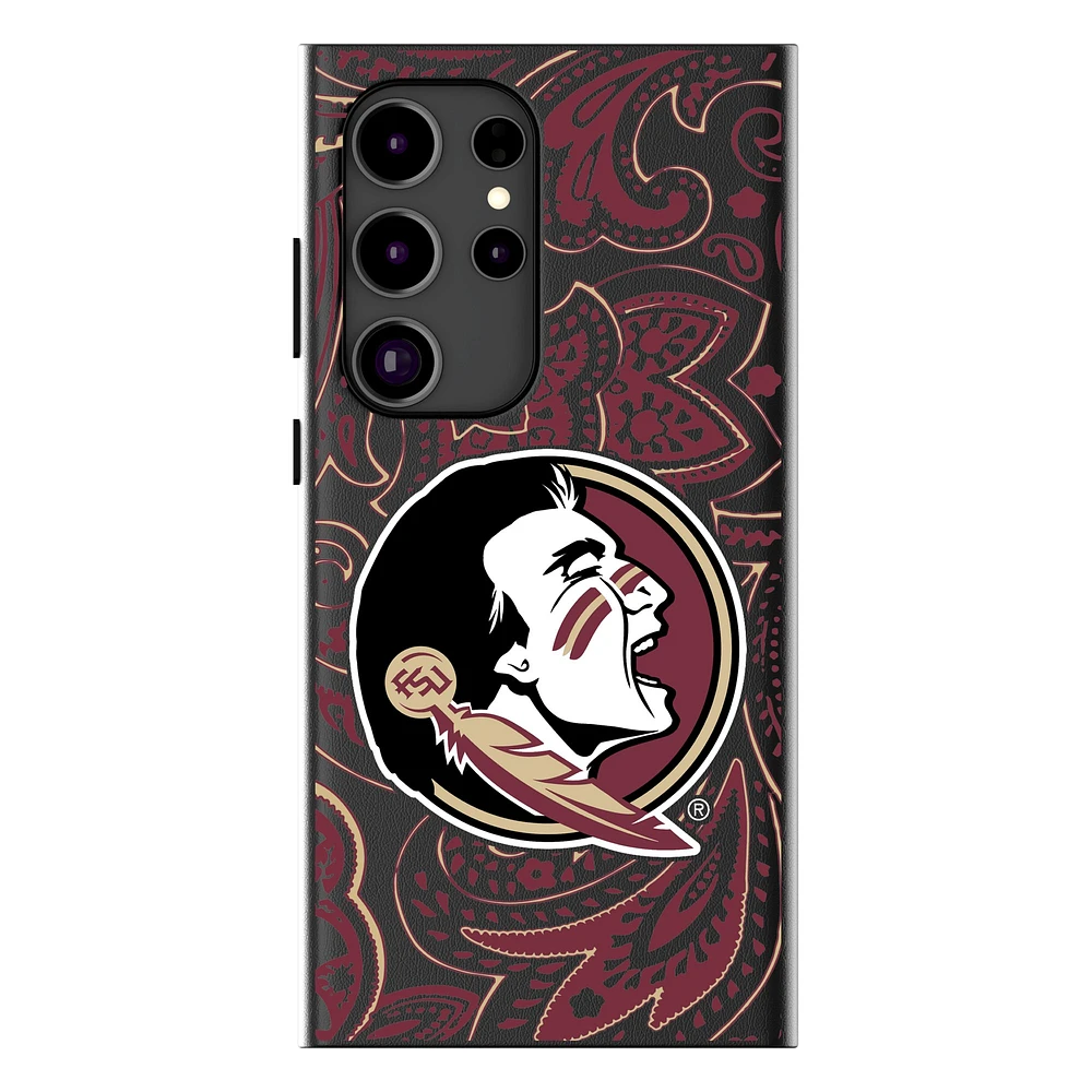 Keyscaper Florida State Seminoles Paisley Galaxy Magnetic Bump Case