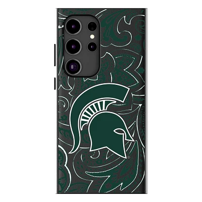 Keyscaper Michigan State Spartans Paisley Galaxy Magnetic Bump Case