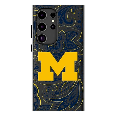 Keyscaper Michigan Wolverines Paisley Galaxy Magnetic Bump Case