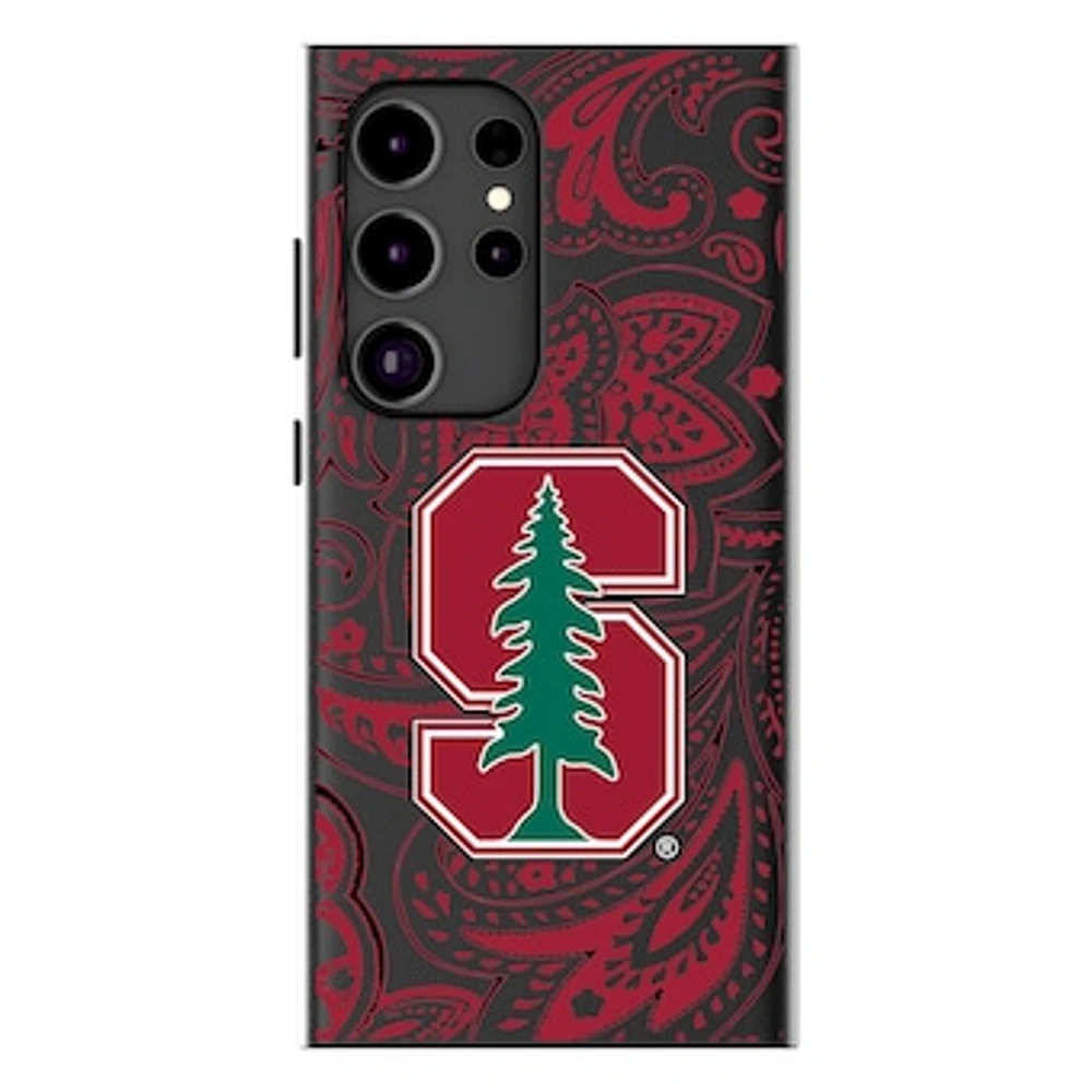 Keyscaper Stanford Cardinal Paisley Galaxy Magnetic Bump Case