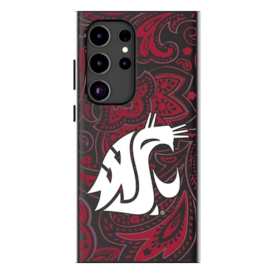 Keyscaper Washington State Cougars Paisley Galaxy Magnetic Bump Case