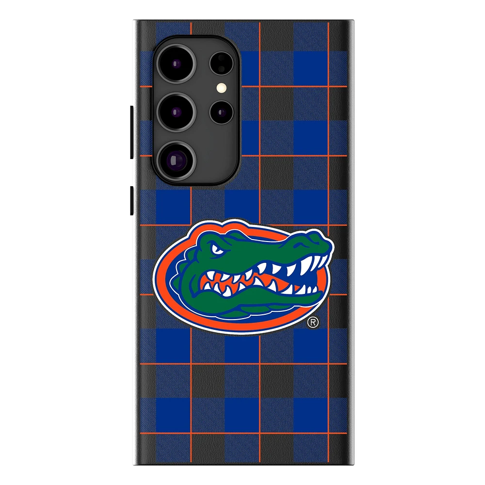 Keyscaper Florida Gators Plaid Galaxy Magnetic Bump Case