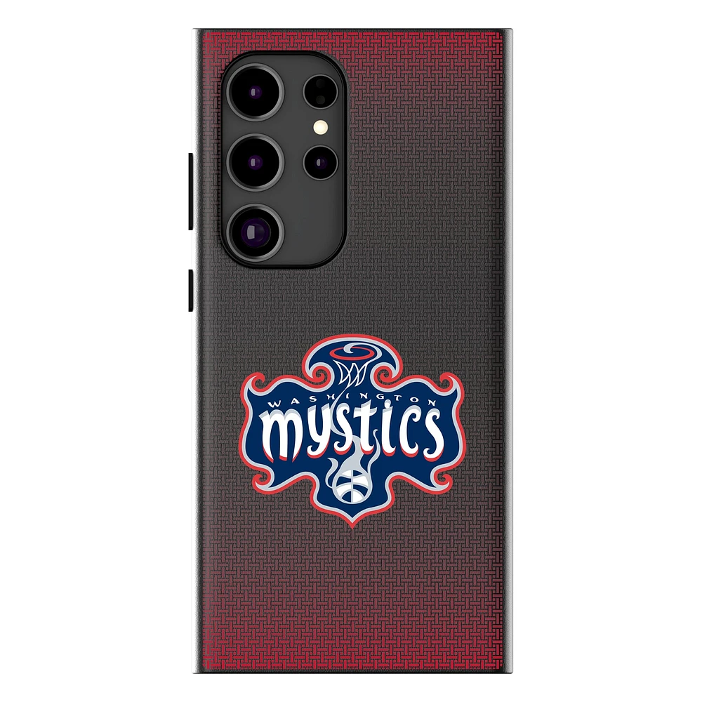 Keyscaper Washington Mystics Linen Galaxy Magnetic Bump Case
