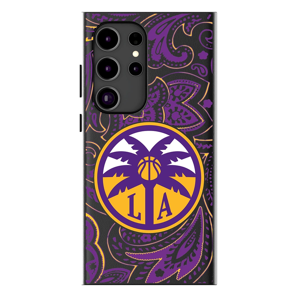 Keyscaper Los Angeles Sparks Paisley Galaxy Magnetic Bump Case