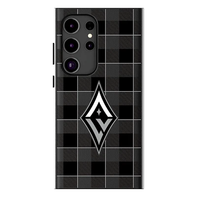 Keyscaper Las Vegas Aces Plaid Galaxy Magnetic Bump Case