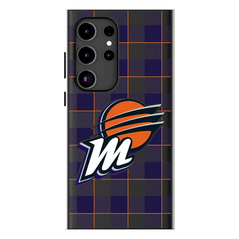 Keyscaper Phoenix Mercury Plaid Galaxy Magnetic Bump Case