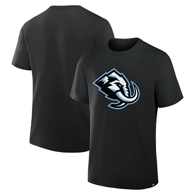 Men's Fanatics Black Utah Mammoth Primary Logo Legacy T-Shirt