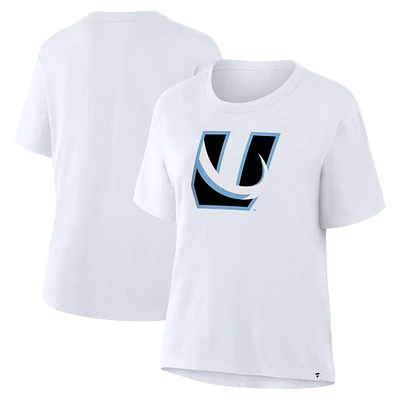 Women's Fanatics White Utah Mammoth Alternate Logo Legacy T-Shirt