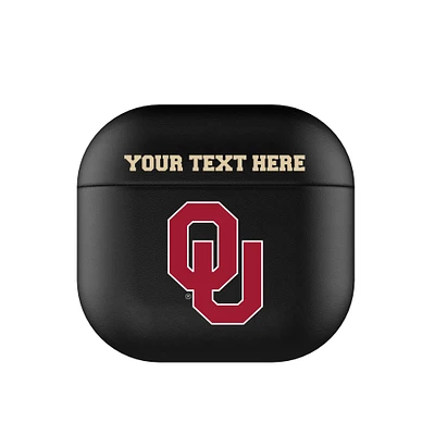 Keyscaper Oklahoma Sooners Personalized Insignia AirPods 4th Generation Case Cover