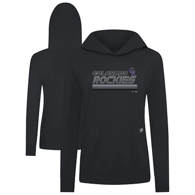 Women's Levelwear Colorado Rockies Relay Breaker Pullover Hoodie