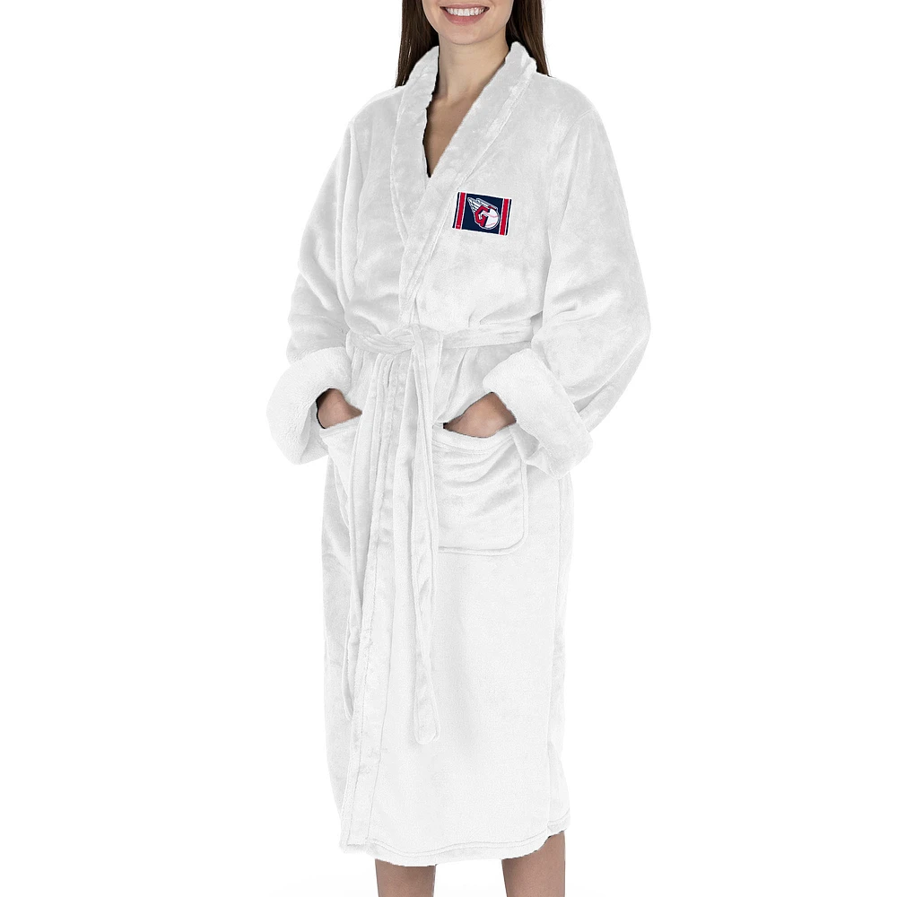 Women's The Northwest Group White Cleveland Guardians Silk Touch Robe