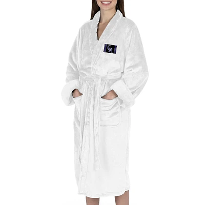 Women's The Northwest Group White Colorado Rockies Silk Touch Robe