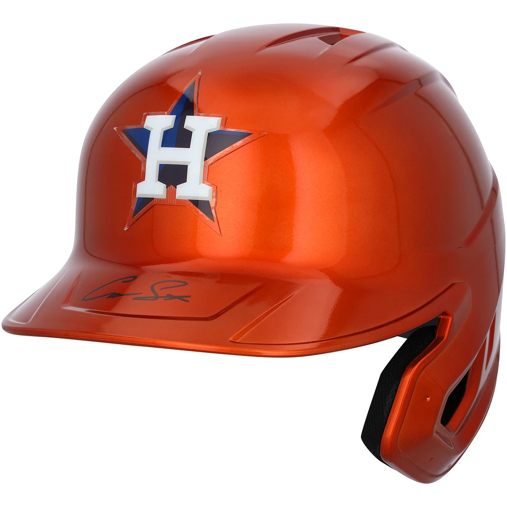 Cam Smith Houston Astros Autographed Alternate Chrome Replica Batting Helmet