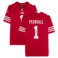 Ricky Pearsall San Francisco 49ers Autographed Scarlet Nike Game Jersey