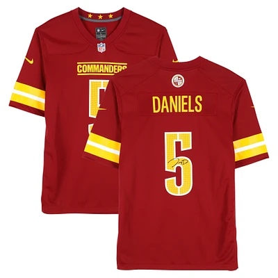 Jayden Daniels Washington Commanders Autographed Nike Game Jersey