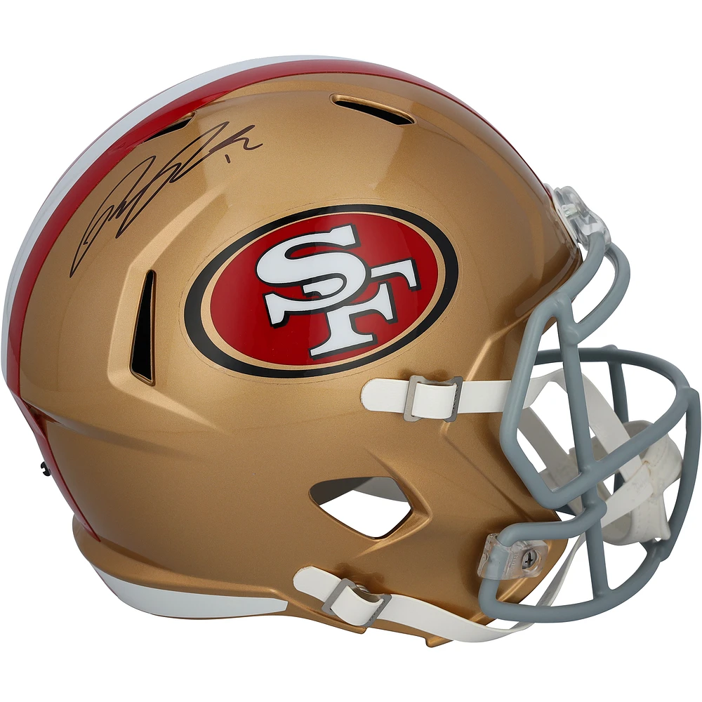 Ricky Pearsall San Francisco 49ers Autographed Riddell Speed Replica Helmet