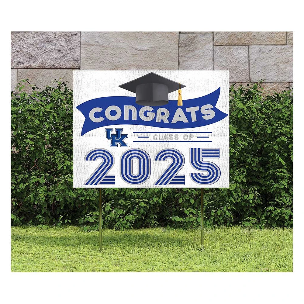 Kentucky Wildcats Class of 2025 18" x 24" Yard Sign with Stakes