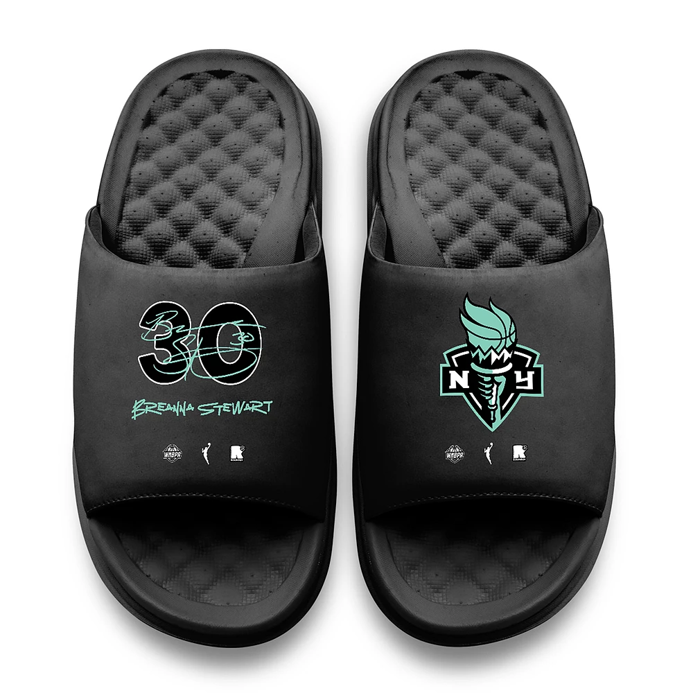 Unisex ISlide Breanna Stewart New York Liberty Round 21 Motive Slide Sandals