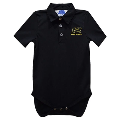 Infant Vive La Fete Black Ryan Blaney Polo Bodysuit