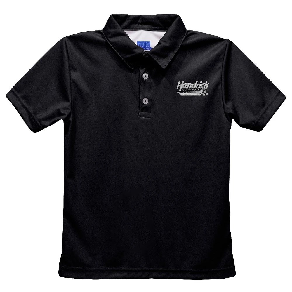 Toddler Vive La Fete Black Hendrick Motorsports Solid Polo