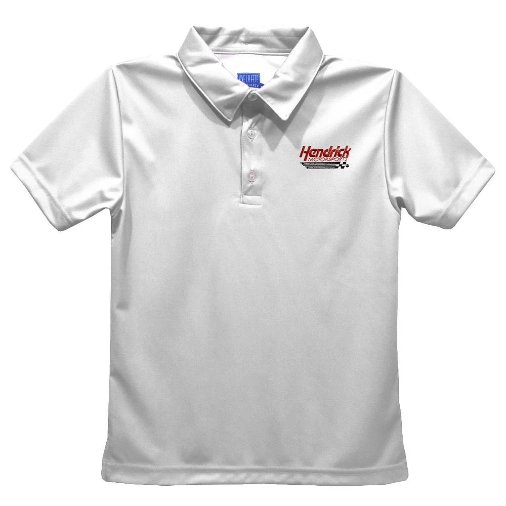 Toddler Vive La Fete White Hendrick Motorsports Solid Polo