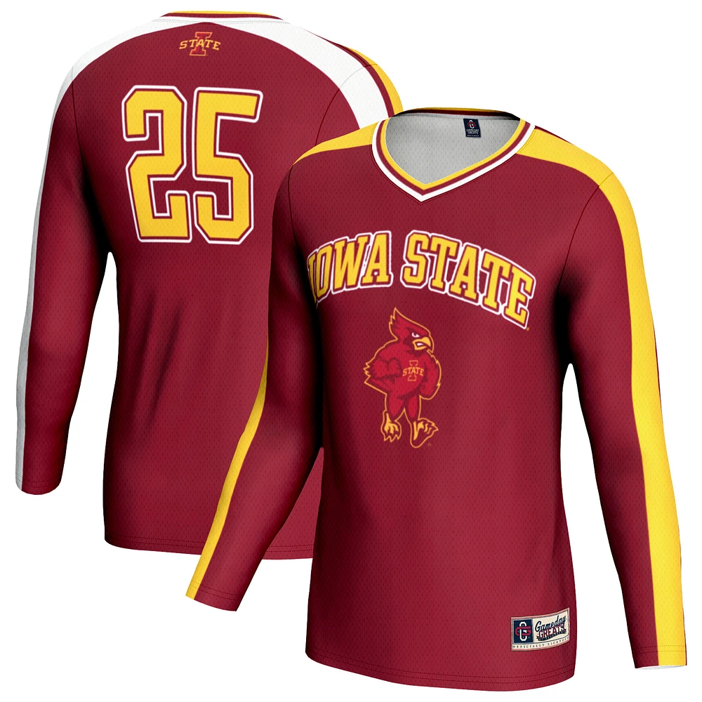 Youth GameDay Greats Cardinal Iowa State Cyclones Women's Volleyball Lightweight Fashion Jersey