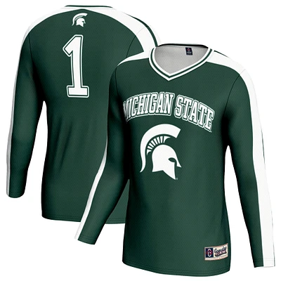 Youth GameDay Greats Green Michigan State Spartans Women's Volleyball Lightweight Fashion Jersey