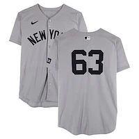 Fernando Cruz New York Yankees Game-Used #63 Gray Nike Jersey vs. Pittsburgh Pirates on April 4, 2025