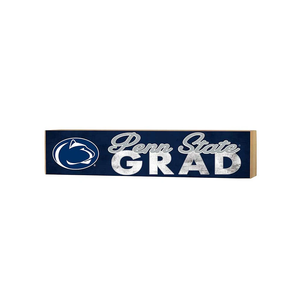 Penn State Nittany Lions 3" x 13" Grad Block Sign