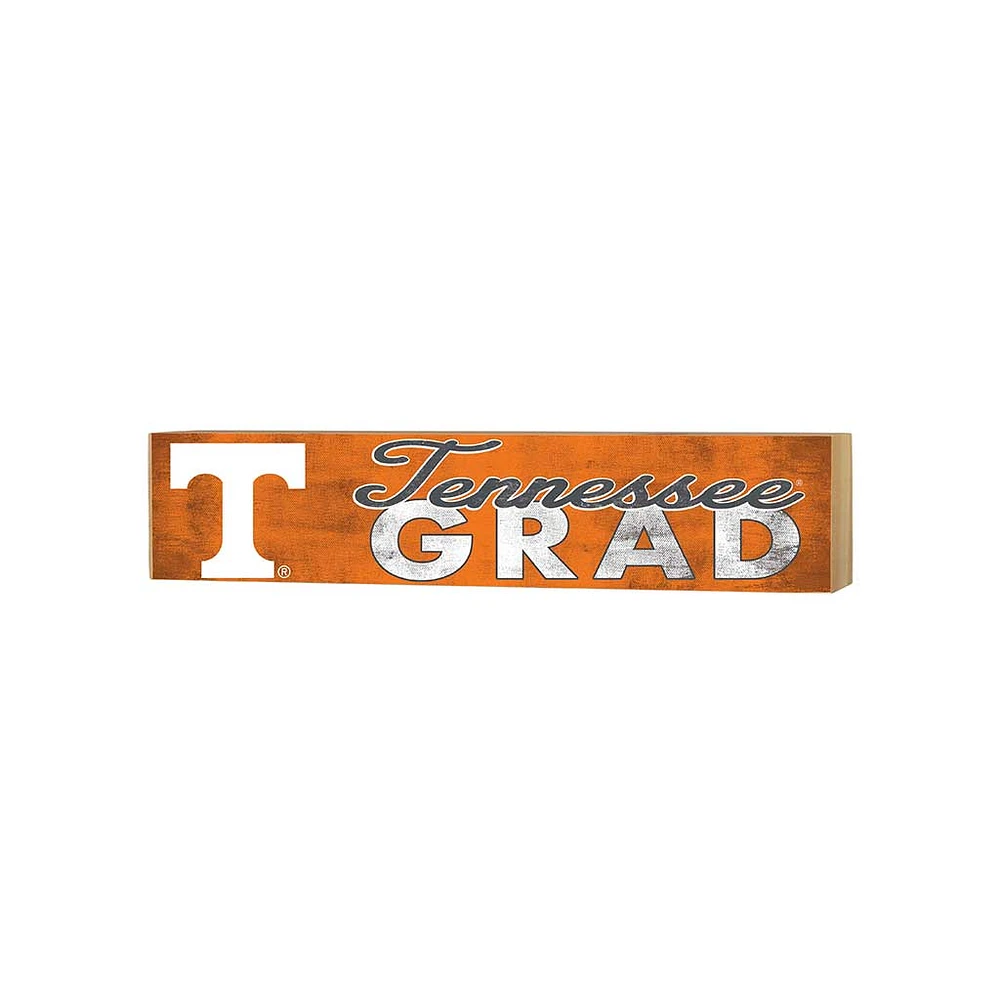 Tennessee Volunteers 3" x 13" Grad Block Sign