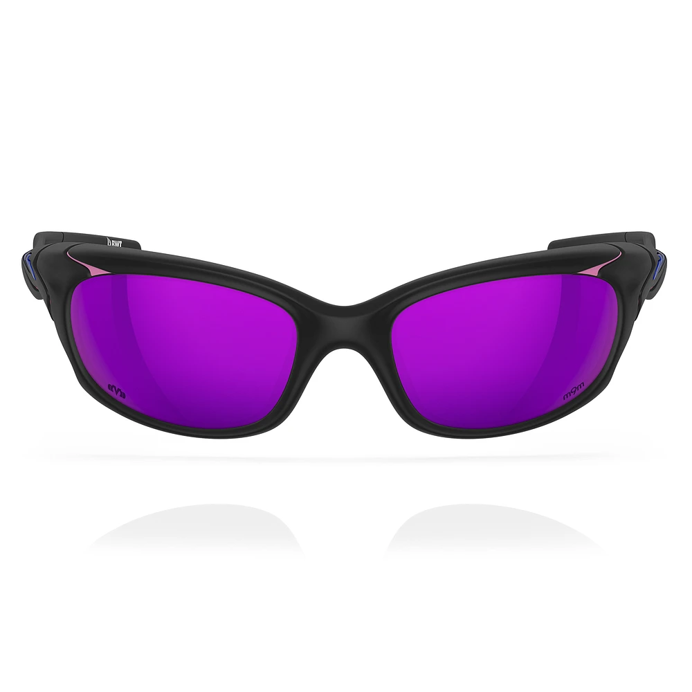 Unisex M-Experiment x Formula 1 Black Alpine Jigawatt Amethyst Plasmachromatic Sunglasses