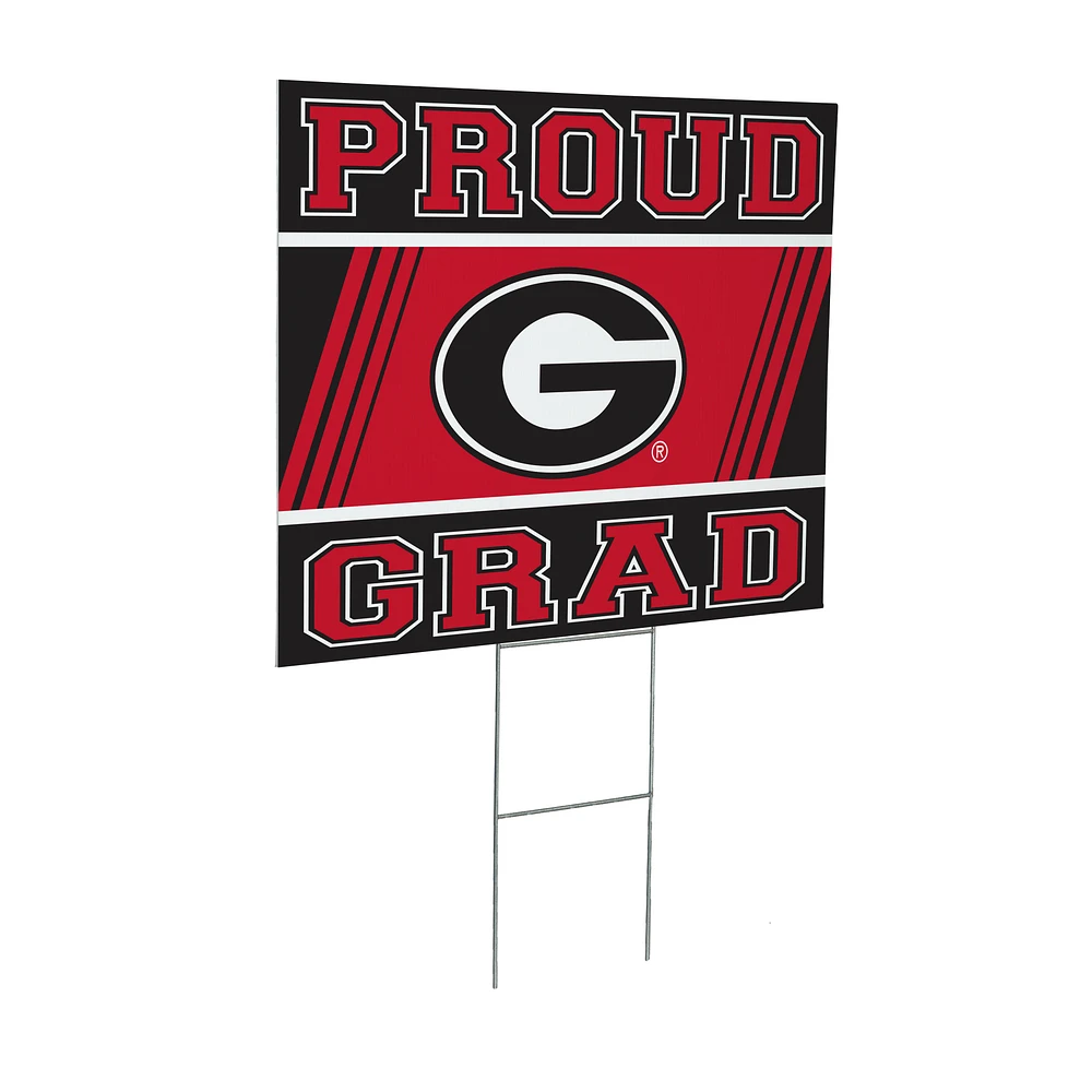 Georgia Bulldogs 24" x 18" Graduation Outdoor Yard Sign