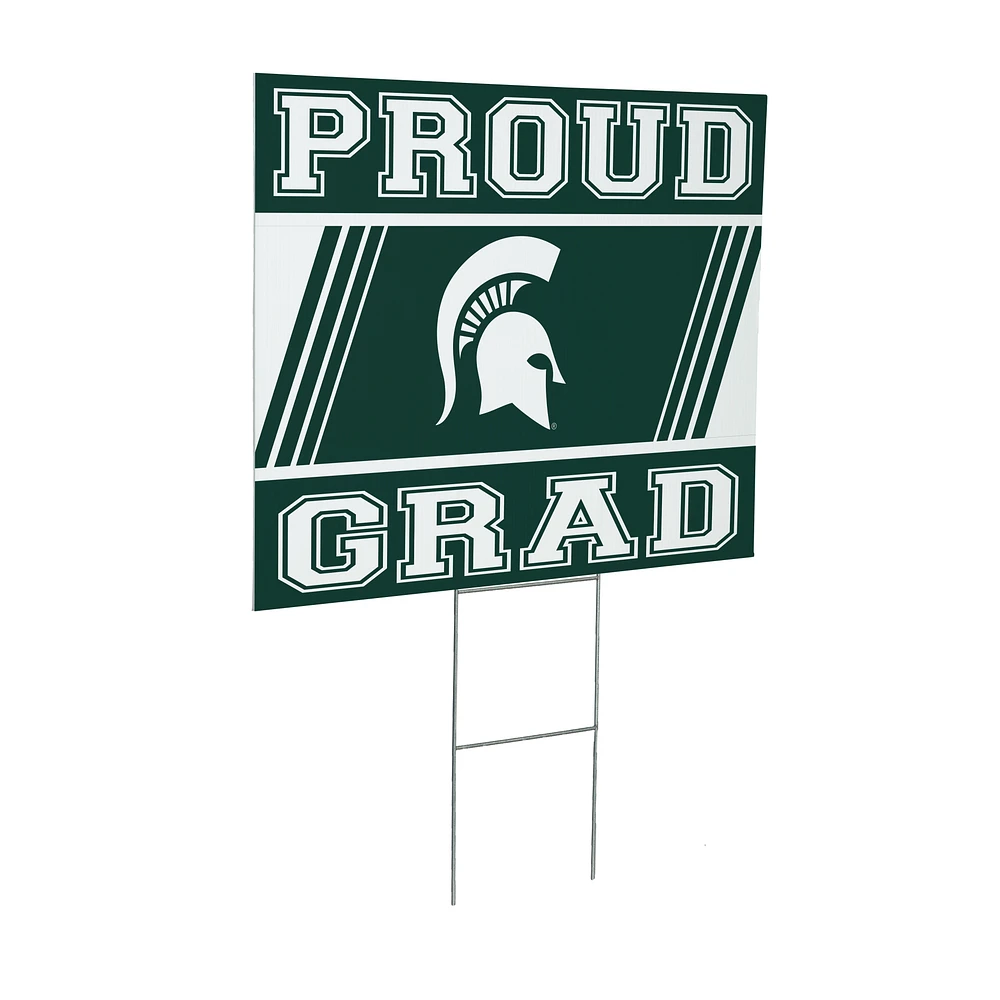 Michigan State Spartans 24" x 18" Graduation Outdoor Yard Sign