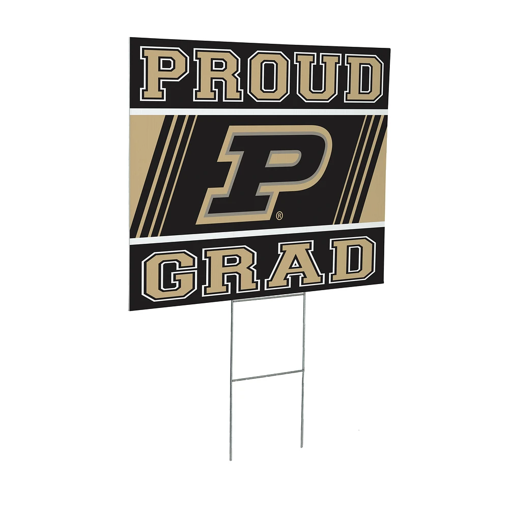 Purdue Boilermakers 24" x 18" Graduation Outdoor Yard Sign