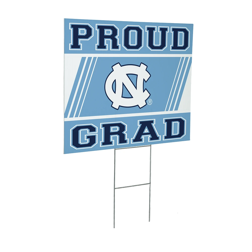 North Carolina Tar Heels 24" x 18" Graduation Outdoor Yard Sign