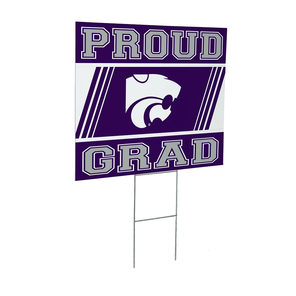 Kansas State Wildcats 24" x 18" Graduation Outdoor Yard Sign