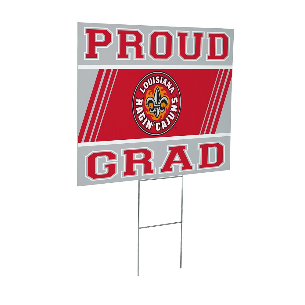 Louisiana Ragin' Cajuns 24" x 18" Graduation Outdoor Yard Sign