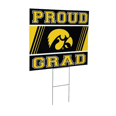 Iowa Hawkeyes 24" x 18" Graduation Outdoor Yard Sign