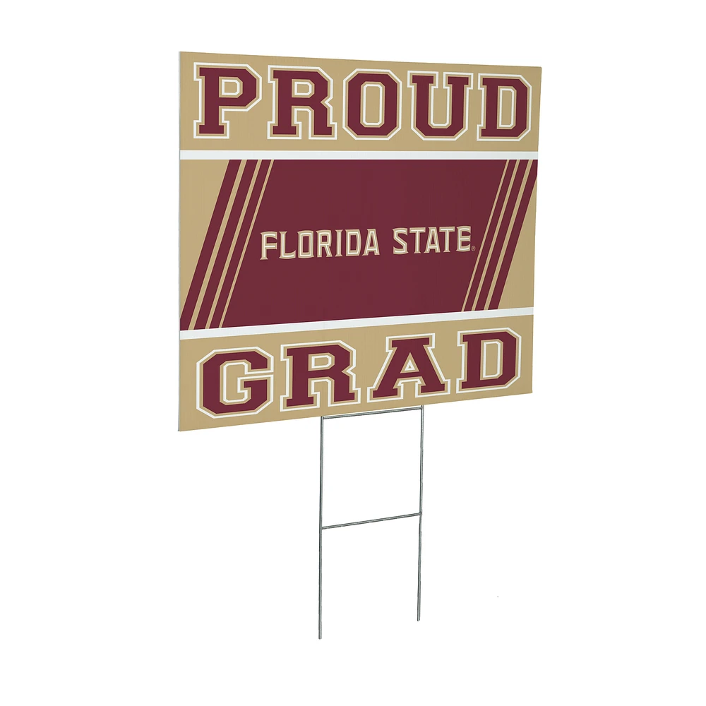 Florida State Seminoles 24" x 18" Graduation Outdoor Yard Sign