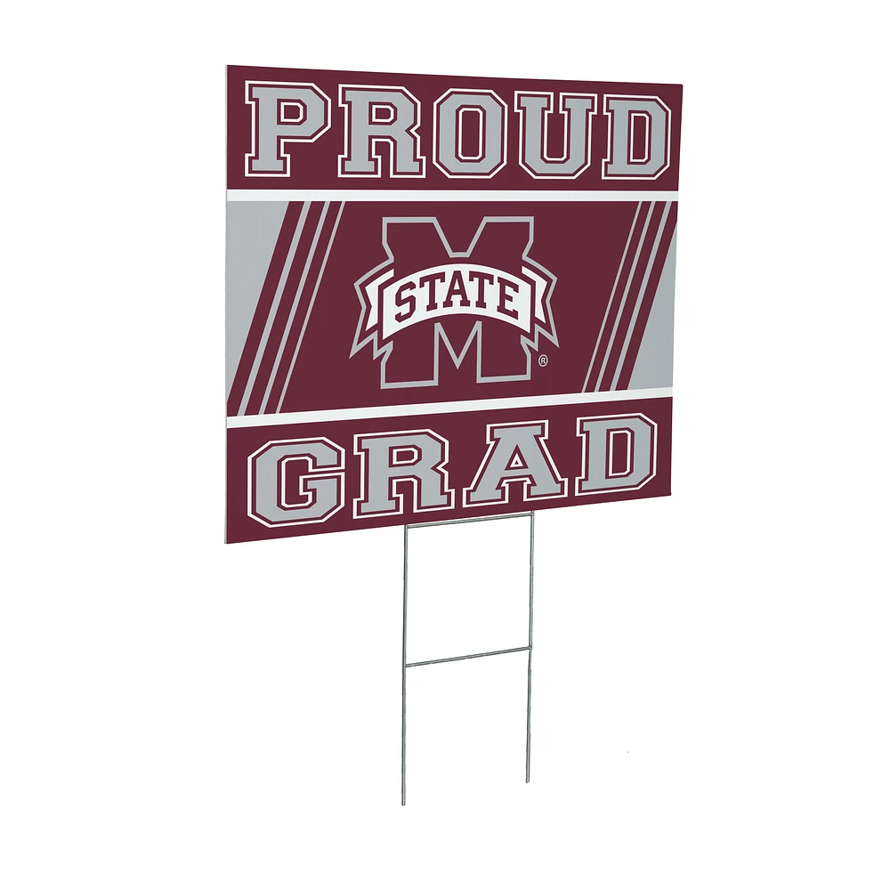 Mississippi State Bulldogs 24" x 18" Graduation Outdoor Yard Sign