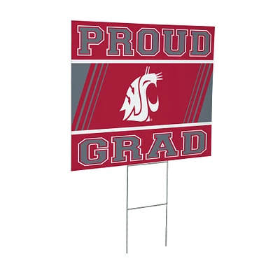 Washington State Cougars 24" x 18" Graduation Outdoor Yard Sign