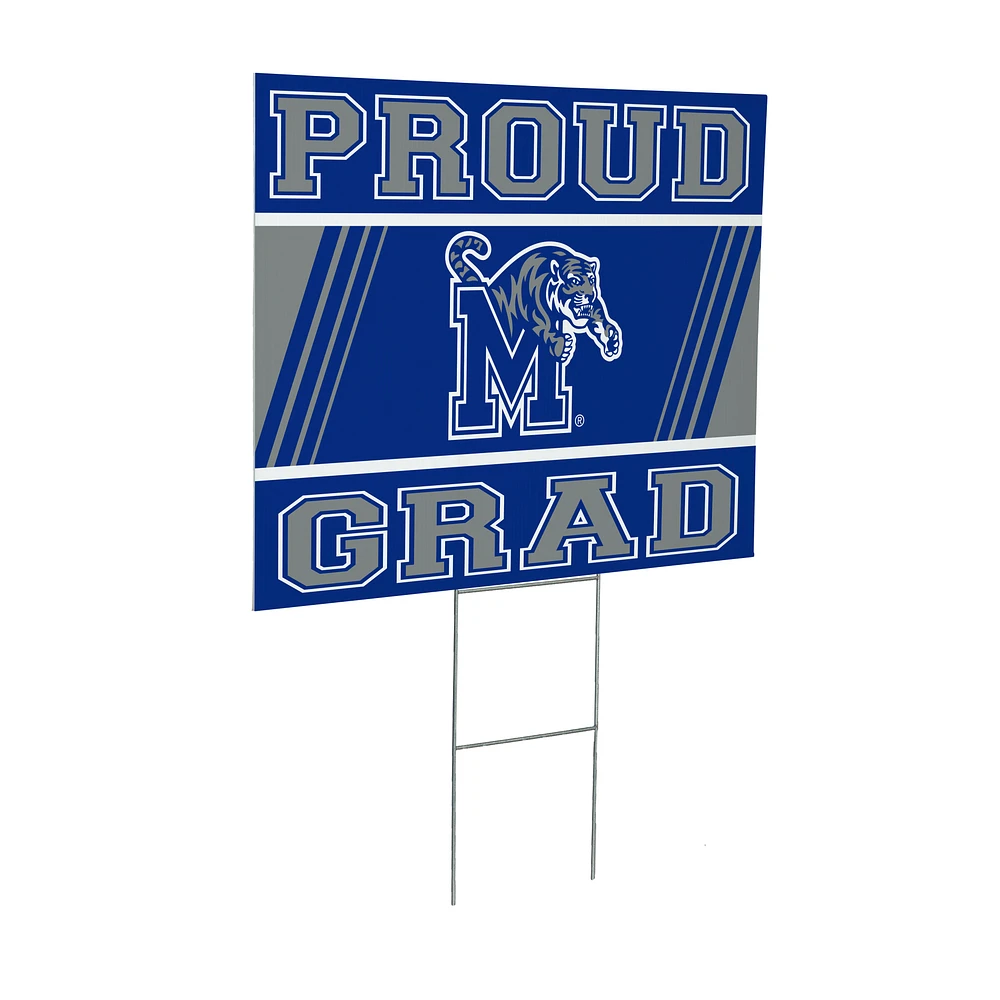 Memphis Tigers 24" x 18" Graduation Outdoor Yard Sign