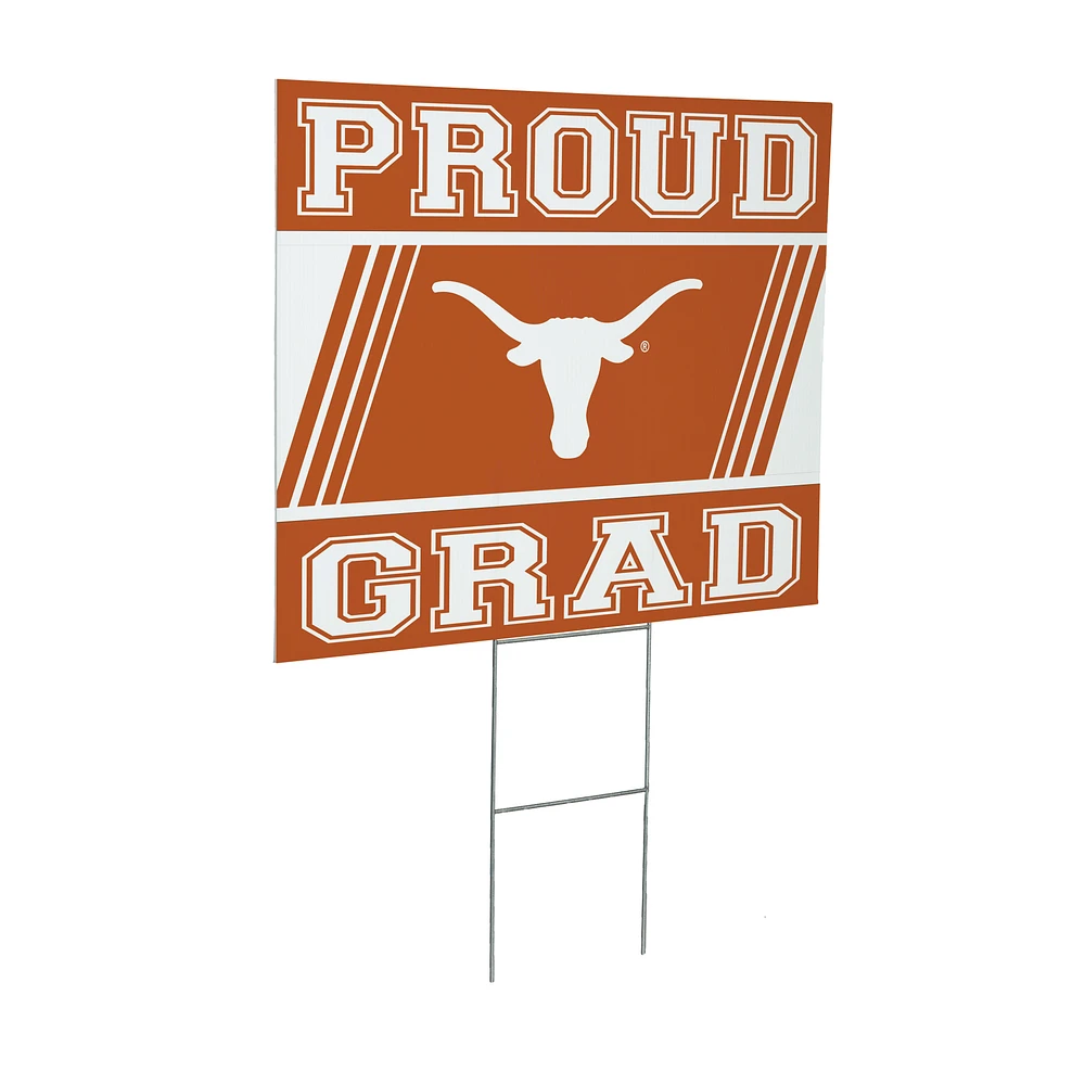 Texas Longhorns 24" x 18" Graduation Outdoor Yard Sign
