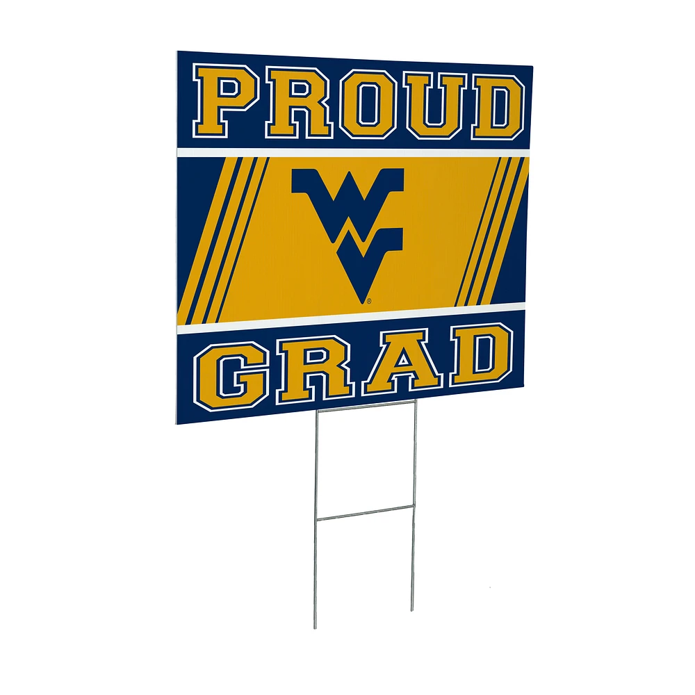 West Virginia Mountaineers 24" x 18" Graduation Outdoor Yard Sign