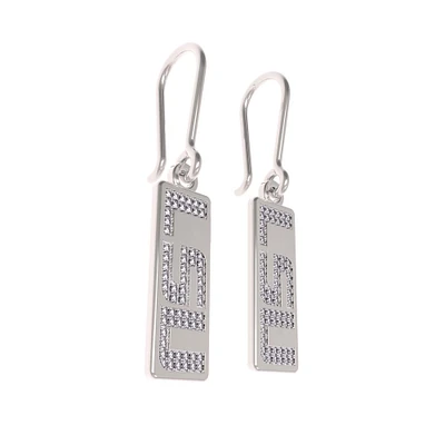 FanDrip LSU Tigers Diamond Dangle Earrings