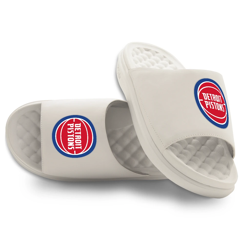 Youth ISlide Detroit Pistons Primary Motive Slide Sandals