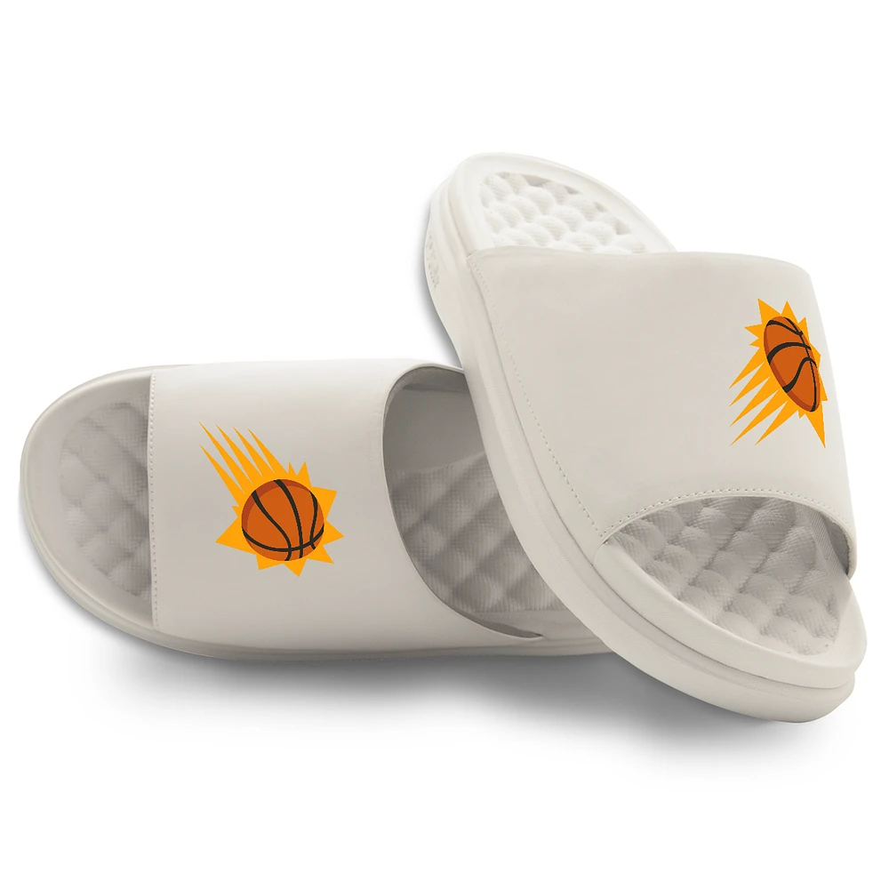 Youth ISlide Cream Phoenix Suns Primary Motive Slide Sandals